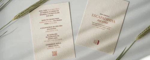 Cartão de Boas Vindas
